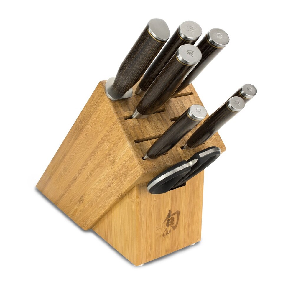 Shun Premier 9Piece Knife Block Set Williams Sonoma AU